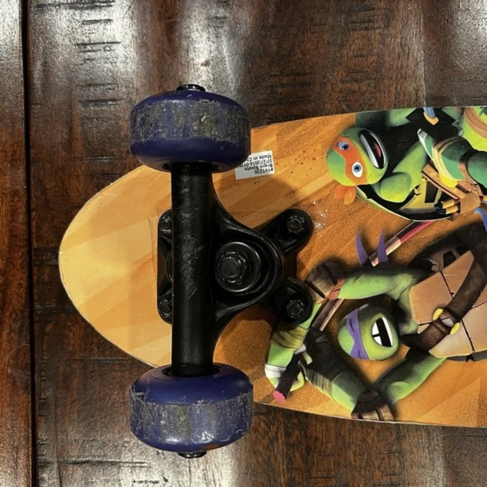 Vtg‎ 2014 Teenage Mutant Ninja Turtles TMNT Nickelodeon Skateboard Bravo Sports